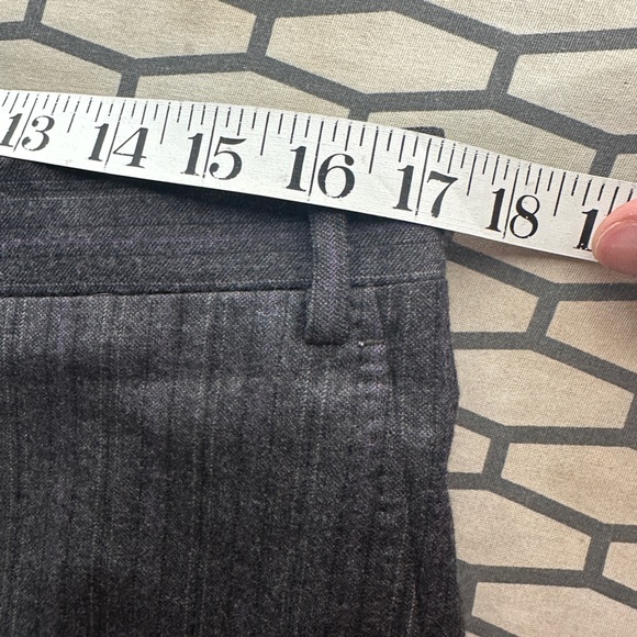 Canali wool cashmere silk gray purple striped dress pants - Picture 7 of 7